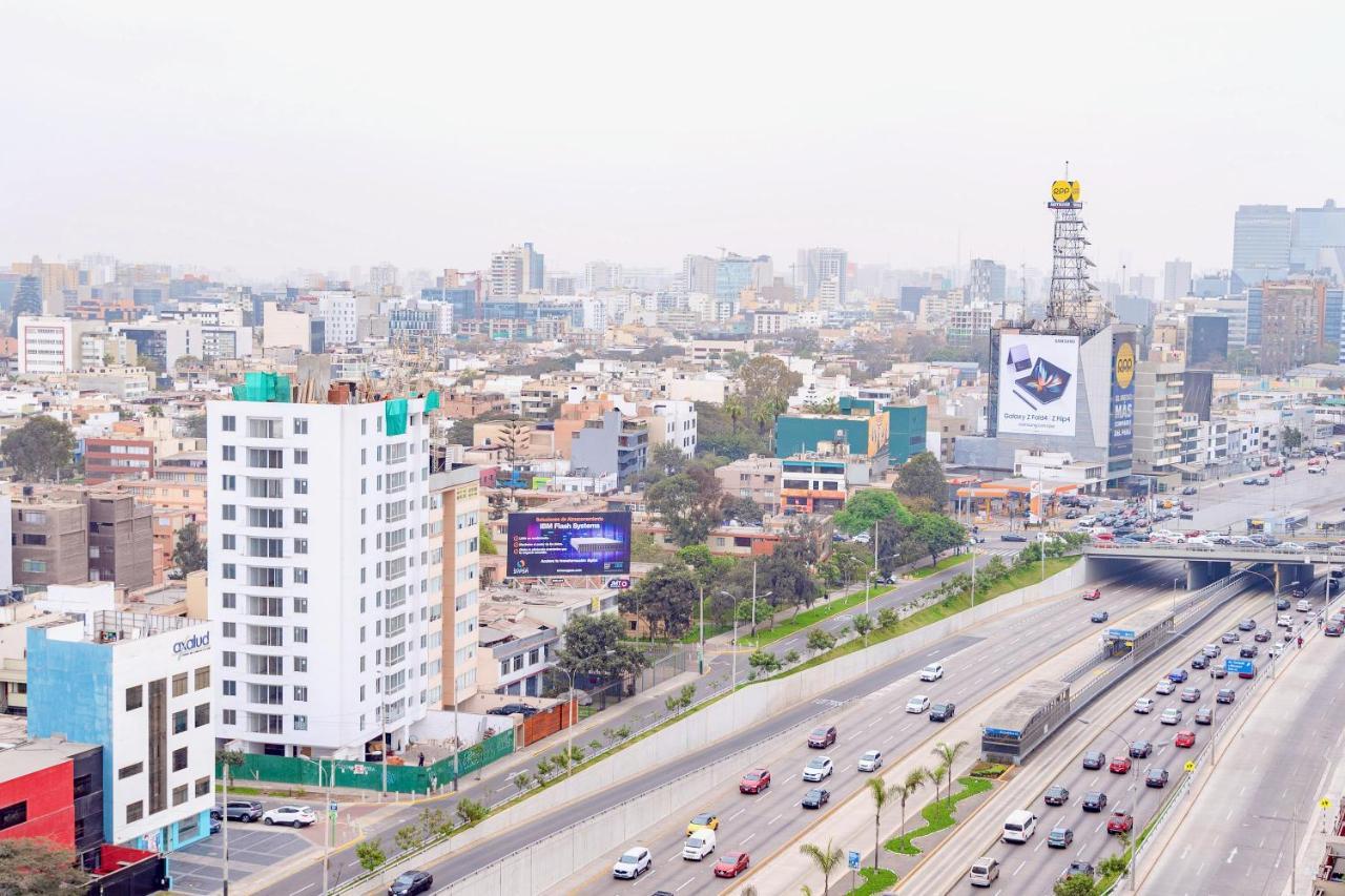 Alu Apartments - Limit With Miraflores Panoramic City View Distretto di Distretto di Lima Esterno foto