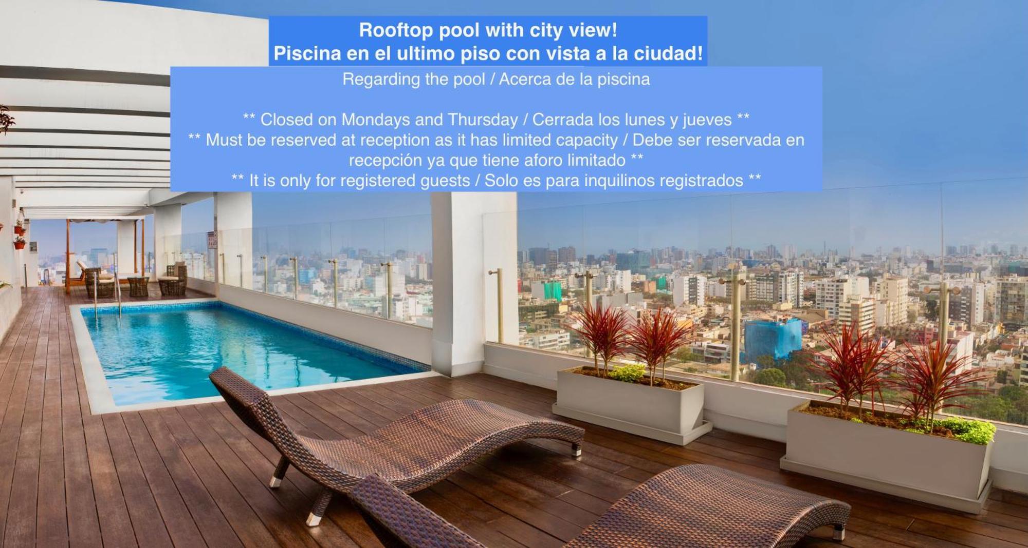 Alu Apartments - Limit With Miraflores Panoramic City View Distretto di Distretto di Lima Esterno foto