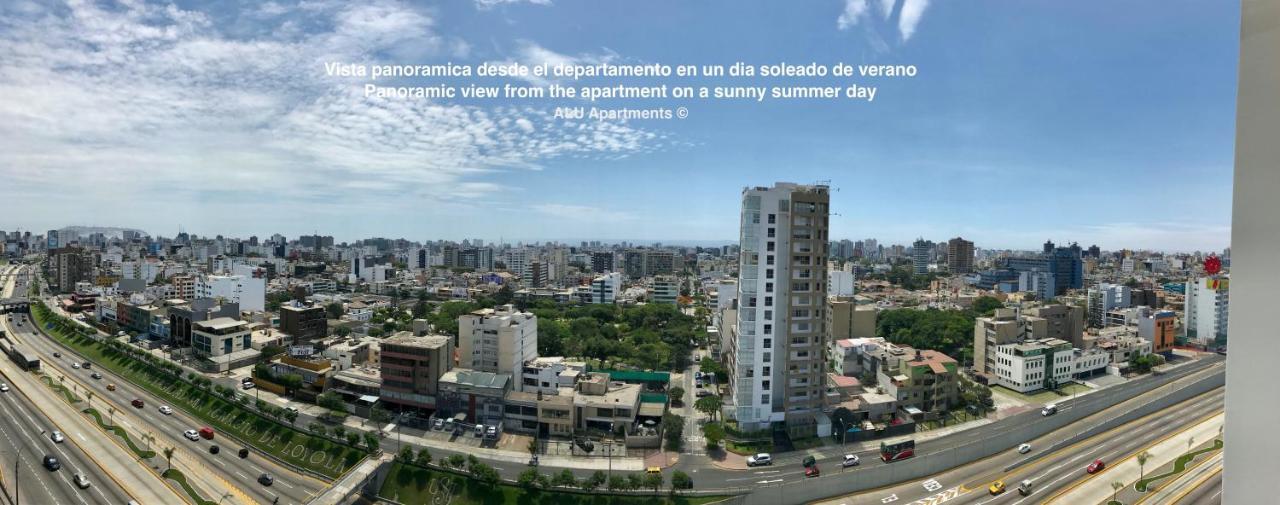 Alu Apartments - Limit With Miraflores Panoramic City View Distretto di Distretto di Lima Esterno foto
